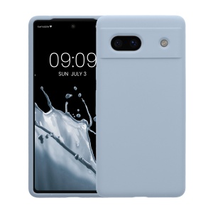 Husa Kwmobile pentru Google Pixel 7a, Albastru deschis, Silicon, 61597.58 - Img 2