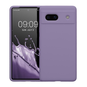 Husa Kwmobile pentru Google Pixel 7a, Mov, Silicon, KWM000019YE041C - Img 2
