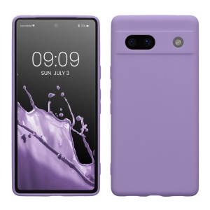 Husa Kwmobile pentru Google Pixel 7a, Mov, Silicon, KWM000019YF032C - Img 1