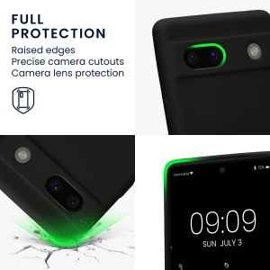 Husa Kwmobile pentru Google Pixel 7a, Negru, Silicon, 61598.47 - Img 4