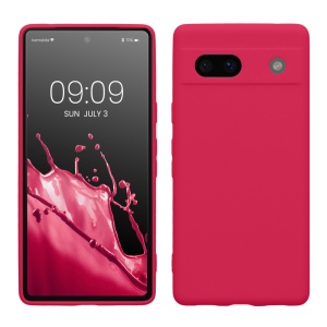 Husa Kwmobile pentru Google Pixel 7a, Roz, Silicon, 61598.77 - Img 1