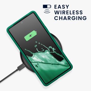 Husa Kwmobile pentru Google Pixel 7a, Verde, Silicon, KWM000019YE033C - Img 9