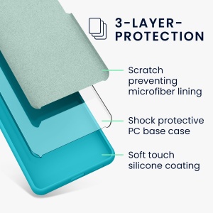Husa Kwmobile pentru Google Pixel 8 Pro, Albastru deschis, Silicon, KWM0000208G047C - Img 10