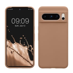 Husa Kwmobile pentru Google Pixel 8 Pro, Crem, Silicon, KWM0000208G031C - Img 1