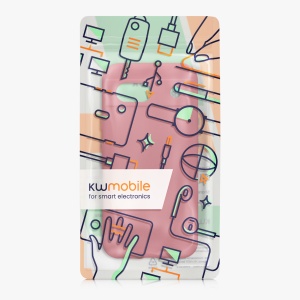 Husa Kwmobile pentru Google Pixel 8a, Roz inchis, Silicon, KWM000020KU016C - Img 7