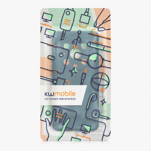 Husa kwmobile pentru Honor Magic5 Lite 5G, Silicon, Albastru, 57917.57 - Img 7