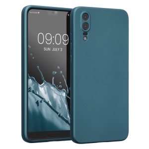 Husa Kwmobile pentru Huawei P20, Albastru, Silicon, 61410.251 - Img 1