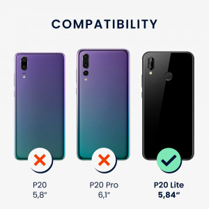 Husa Kwmobile pentru Huawei P20 Lite, Silicon, Albastru, 44358.224 - Img 5