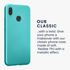 Husa Kwmobile pentru Huawei P20 Lite, Verde deschis, Silicon, KWM000008RU008C - Img 9