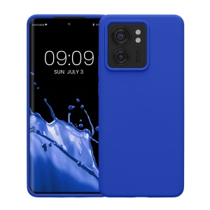 Husa Kwmobile pentru Motorola Edge 40, Albastru, Silicon, KWM0000197B011C - Img 2