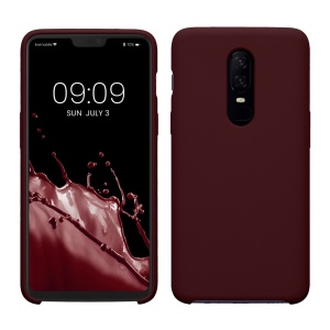 Husa Kwmobile pentru OnePlus 6, Violet, Silicon, KWM0000099A036C - Img 1