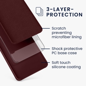 Husa Kwmobile pentru OnePlus 6, Violet, Silicon, KWM0000099A036C - Img 5