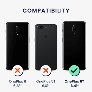 Husa Kwmobile pentru OnePlus 6T, Violet, Silicon, KWM000009BL038C - Img 6