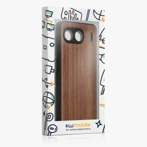 Husa Kwmobile pentru OnePlus Nord 4, Maro, Lemn/Silicon, KWM000022VL001C - Img 6