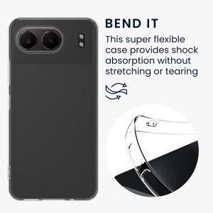 Husa Kwmobile pentru OnePlus Nord 4, Transparent, Silicon, KWM000022VJ001C - Img 6