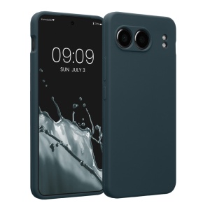 Husa Kwmobile pentru OnePlus Nord 4, Verde inchis, Silicon, KWM000022VH003C - Img 1