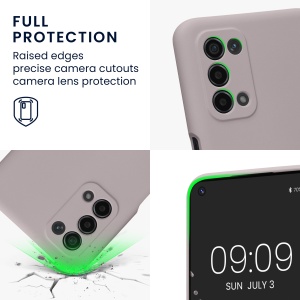 Husa Kwmobile pentru OPPO A74 5G/A54 5G, Mov, Silicon, KWM0000157U019C - Img 3