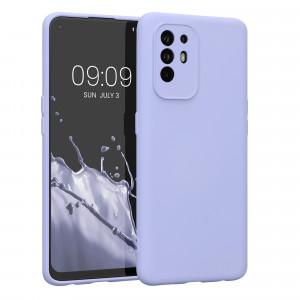 Husa Kwmobile pentru OPPO A94 5G, Silicon, Albastru, 58332.139 - Img 1