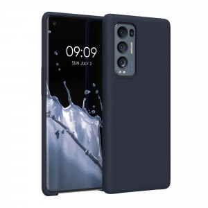 Husa Kwmobile pentru OPPO Find X3 Neo, Silicon, Albastru, 55200.186 - Img 1