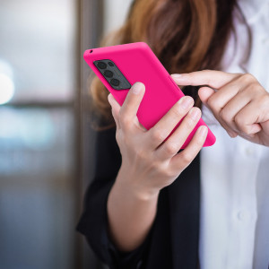 Husa Kwmobile pentru OPPO Find X3 Neo, Silicon, Roz, 55200.77 - Img 8