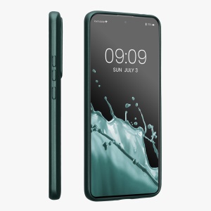Husa Kwmobile pentru Poco F5 Pro, Verde, Silicon, 61640.14 - Img 3