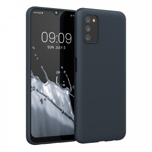 Husa Kwmobile pentru Samsung Galaxy A03s, Silicon, Verde, 56517.186 - Img 1