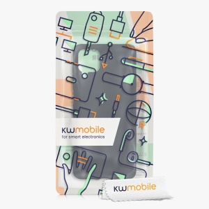 Husa Kwmobile pentru Samsung Galaxy A12, Albastru inchis, Silicon, KWM000012BL053C - Img 7