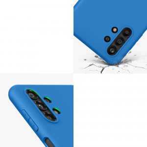 Husa Kwmobile pentru Samsung Galaxy A13, Silicon, Albastru, 57805.228 - Img 8