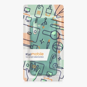 Husa Kwmobile pentru Samsung Galaxy A13, Verde, Silicon, KWM000015KX019C - Img 7