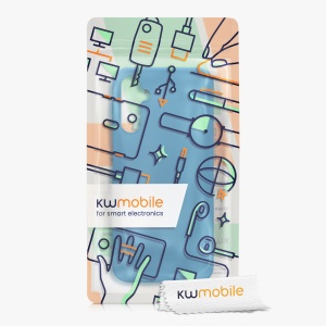 Husa Kwmobile pentru Samsung Galaxy A14 5G, Albastru, Silicon, KWM0000195F018C - Img 7