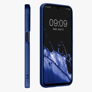Husa Kwmobile pentru Samsung Galaxy A15 5G, Albastru, Silicon, KWM000021MJ002C - Img 4