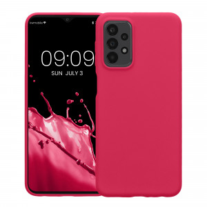 Husa Kwmobile pentru Samsung Galaxy A23/Galaxy A23 5G, Roz, Silicon, 57804.77 - Img 2