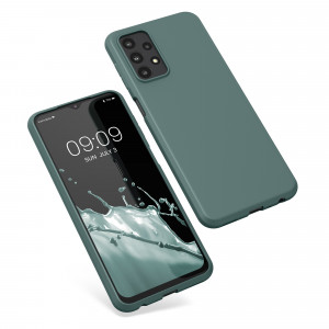 Husa Kwmobile pentru Samsung Galaxy A23, Silicon, Verde, 57804.171 - Img 2