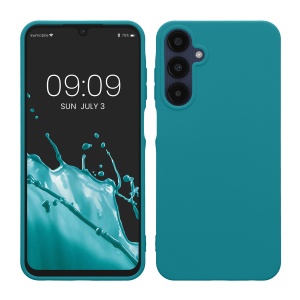 Husa Kwmobile pentru Samsung Galaxy A25, Verde, Silicon, KWM000021MX003C - Img 1