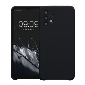 Husa Kwmobile pentru Samsung Galaxy A32 5G, Gri inchis, Silicon, KWM000012IW045C - Img 2