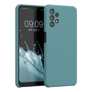 Husa Kwmobile pentru Samsung Galaxy A32 5G, Verde, Silicon, 54336.206 - Img 1