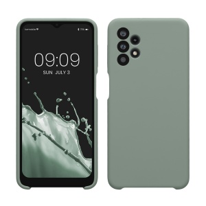 Husa Kwmobile pentru Samsung Galaxy A32 5G, Verde, Silicon, KWM000012IW048C - Img 1