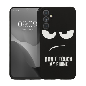 Husa Kwmobile pentru Samsung Galaxy A34 5G, Negru/Alb, Silicon, 61245.01 - Img 2