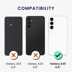 Husa Kwmobile pentru Samsung Galaxy A35, Visiniu, Silicon, KWM000021PA014C - Img 6