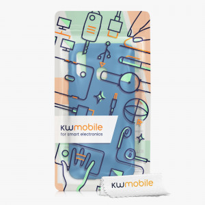 Husa Kwmobile pentru Samsung Galaxy A40, Albastru, Silicon, 48547.228 - Img 7