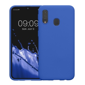 Husa Kwmobile pentru Samsung Galaxy A40, Albastru, Silicon, KWM000009ZX037C - Img 2