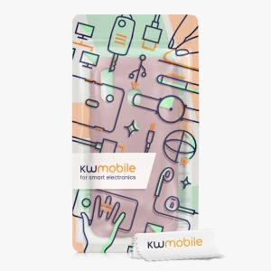 Husa Kwmobile pentru Samsung Galaxy A40, Roz deschis, Silicon, KWM000009ZX029C - Img 7
