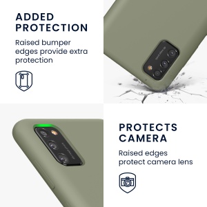 Husa Kwmobile pentru Samsung Galaxy A41, Verde deschis, Silicon, 52301.172 - Img 4