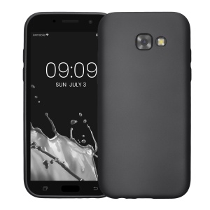 Husa Kwmobile pentru Samsung Galaxy A5 (2017), Gri, Silicon, 57526.232 - Img 2