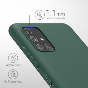 Husa Kwmobile pentru Samsung Galaxy A51, Verde, Silicon, KWM000010YZ048C - Img 3