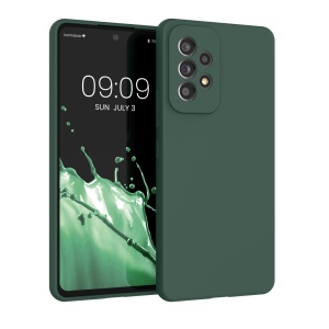 Husa Kwmobile pentru Samsung Galaxy A53 5G, Verde, Silicon, 57835.166 - Img 1