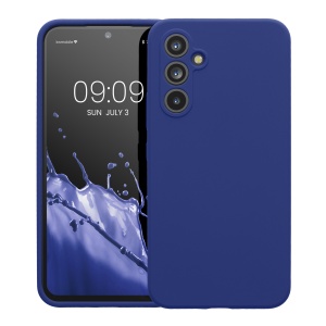 Husa Kwmobile pentru Samsung Galaxy A54 5G, Albastru, Silicon, 60795.234 - Img 2