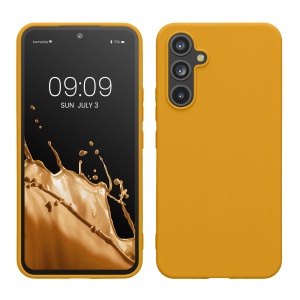 Husa Kwmobile pentru Samsung Galaxy A54 5G, Galben, Silicon, KWM000018FR029C - Img 1