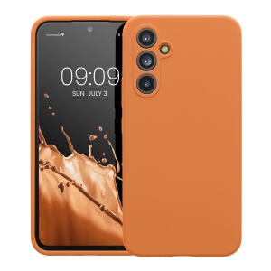 Husa Kwmobile pentru Samsung Galaxy A54 5G, Portocaliu, Silicon, KWM000018FQ052C - Img 2