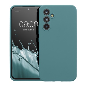 Husa Kwmobile pentru Samsung Galaxy A54 5G, Verde, Silicon, 60795.206 - Img 2